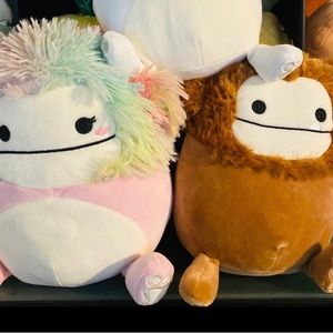 Squishmallow Bigfoot bundle